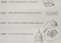 All in favor of raising the retirement age to 125, saw 'aye.'